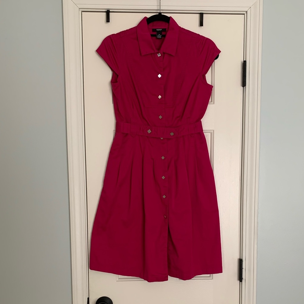 Alfani  Petite | Pink Collared Dress | Size 4P